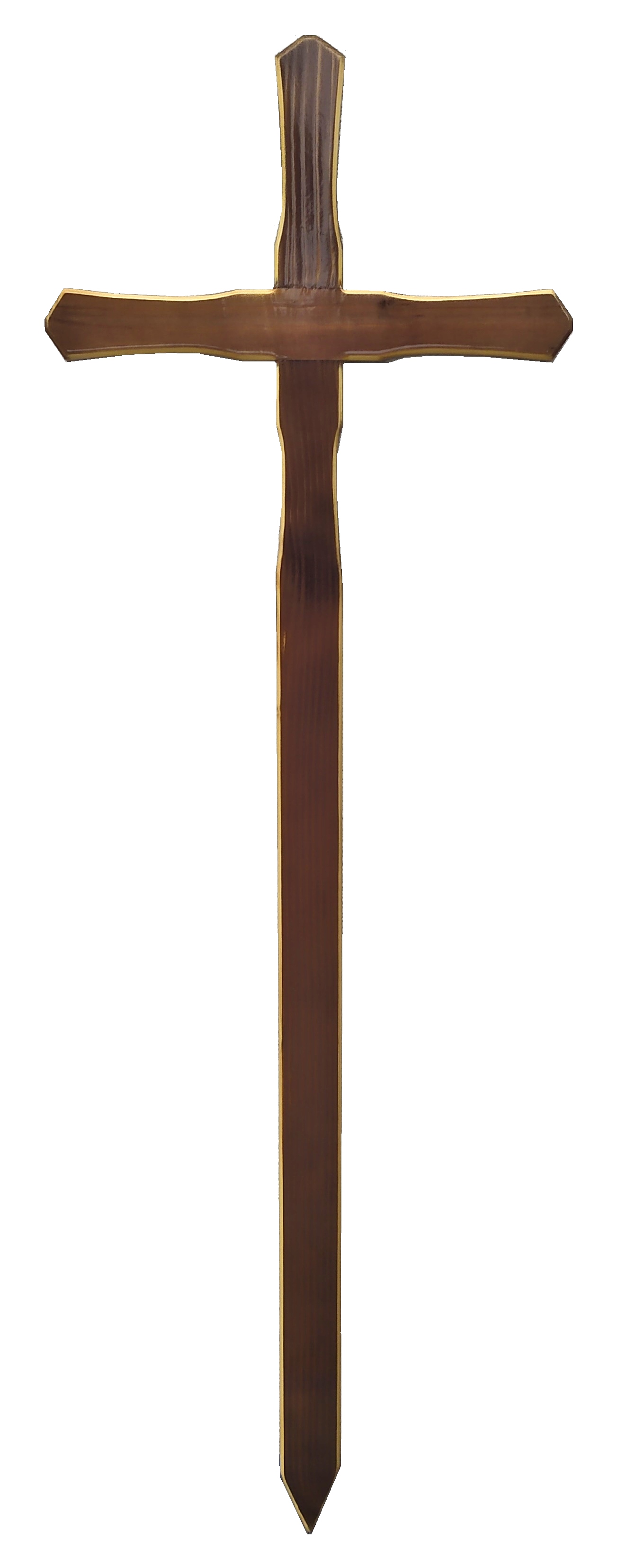 Kříž dřevěný, mořený 110